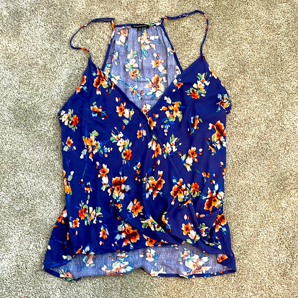 Staccato Ladies sleeveless blouse spaghetti strap tank top